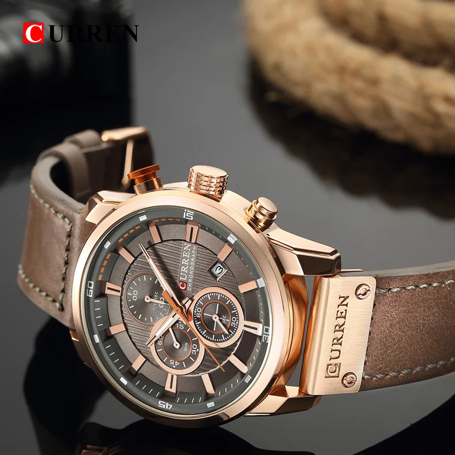 Curren Istanbul® – Montre homme en cuir