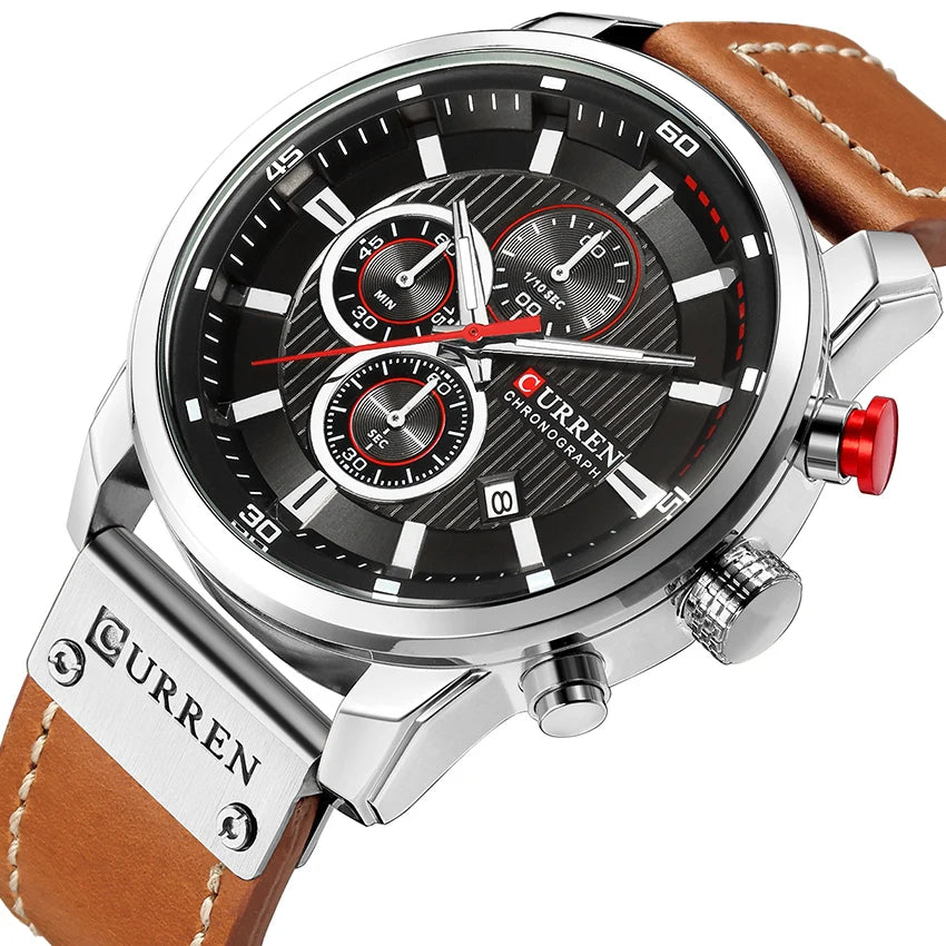 Curren Istanbul® – Montre homme en cuir