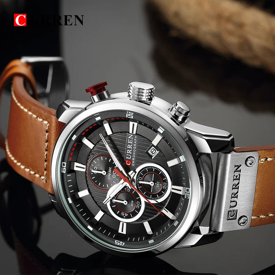 Curren Istanbul® – Montre homme en cuir