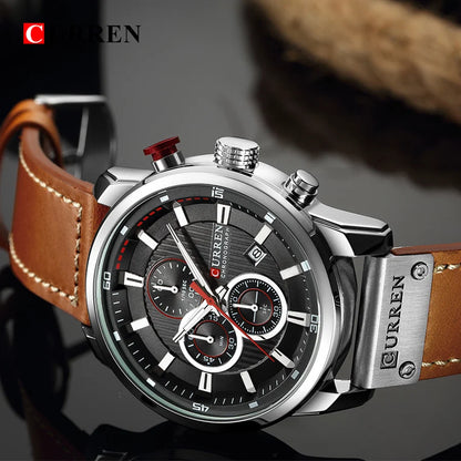 Curren Istanbul® – Montre homme en cuir