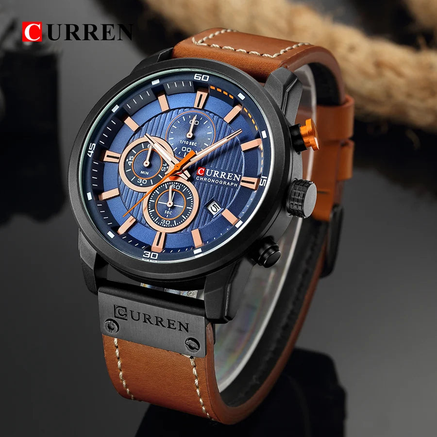 Curren Istanbul® – Montre homme en cuir