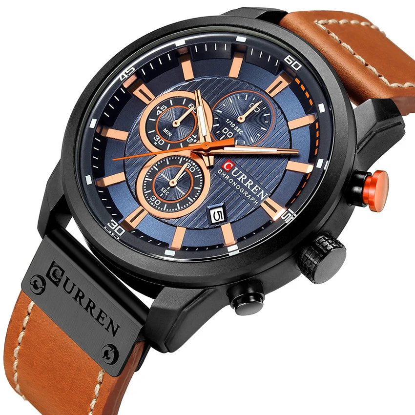 Curren Istanbul® – Montre homme en cuir
