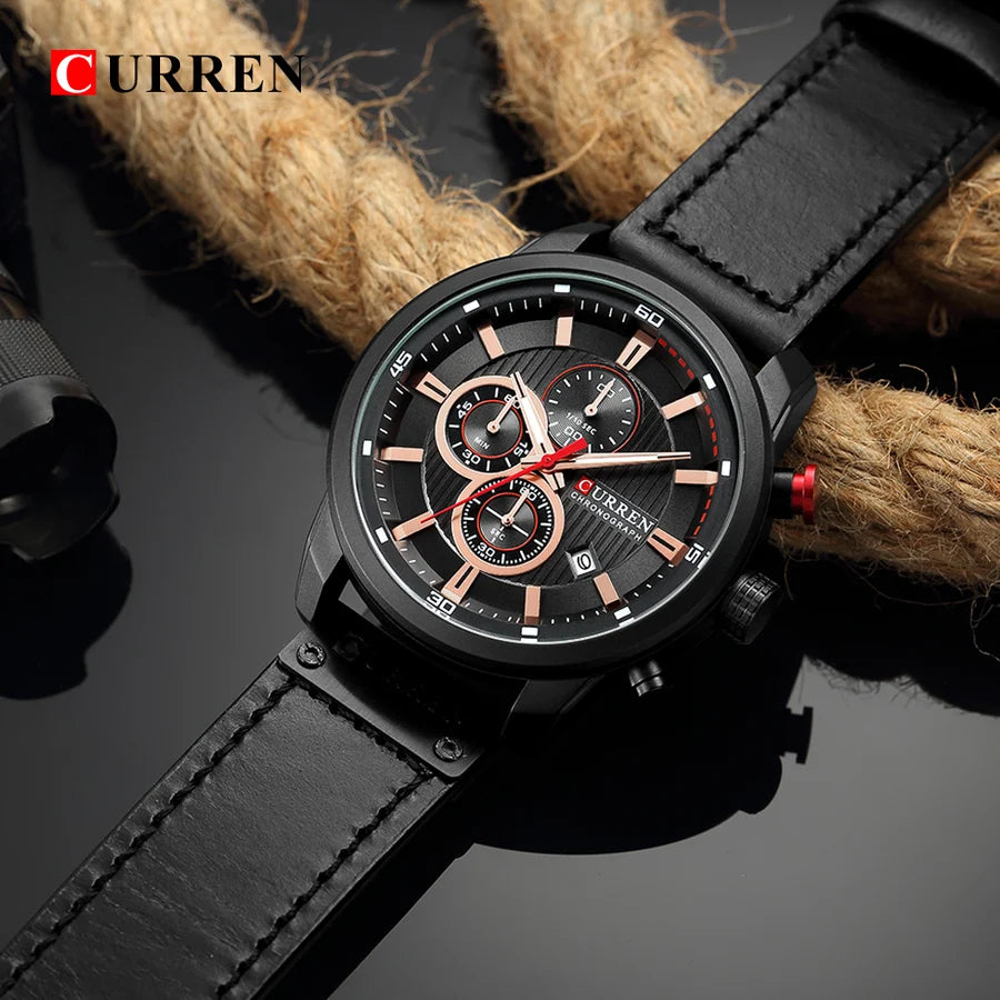 Curren Istanbul® – Montre homme en cuir